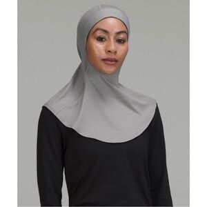 Lululemon Lightweight Performance Hijab Gull Grey Size S/M Reflective W9EHNS